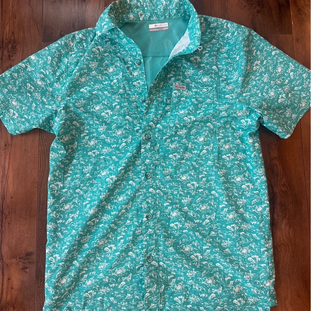 🌺 Columbia PFG Women’s XS Fishing Shirt – Vented Mesh – Omni-Wick 🌺 - Picture 3 of 7